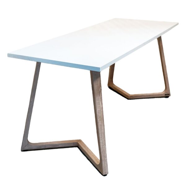 Sitztisch Wings LARGE - weiß 175x70 cm