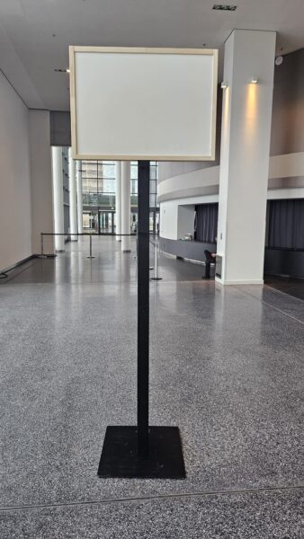Ständer für Beschilderung 270cm Alternativbild