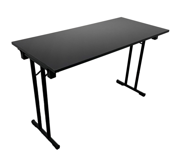 Konferenztisch 120 x 55 cm schwarz