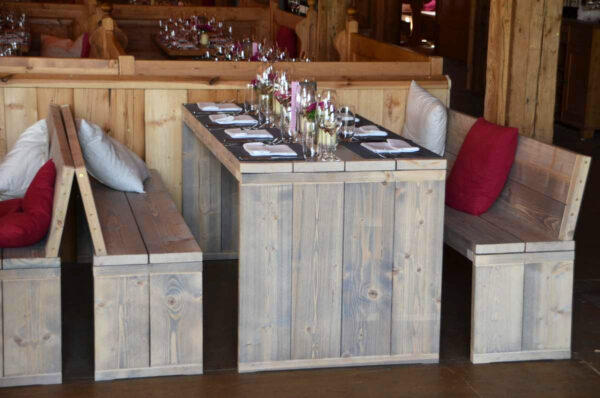 Sitzbank Toskana mit Lehne Alternativbild