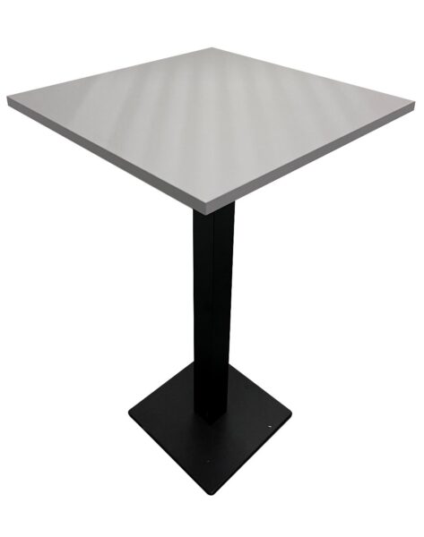 Stehtisch Black Platingrau 70 x 70 cm