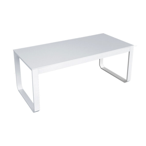 Sitztisch Change weiß, B1, Platte Outdoor weiß