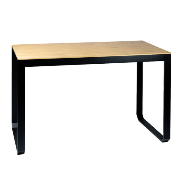Hochtisch Change schwarz, B1, Platte Massivholz