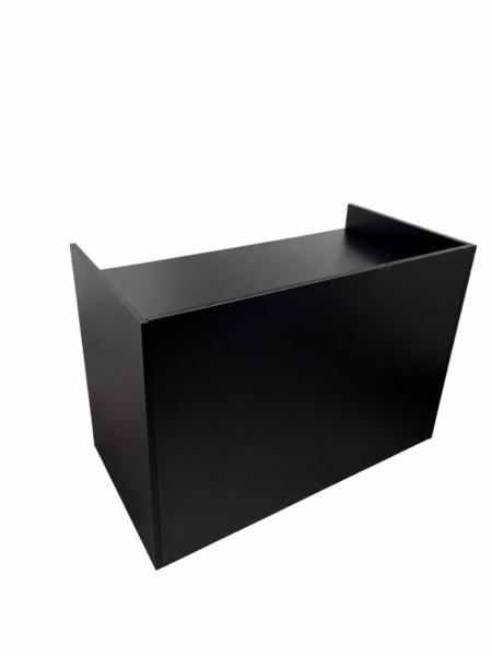 Konferenztischblende 120 x 55 cm schwarz B1